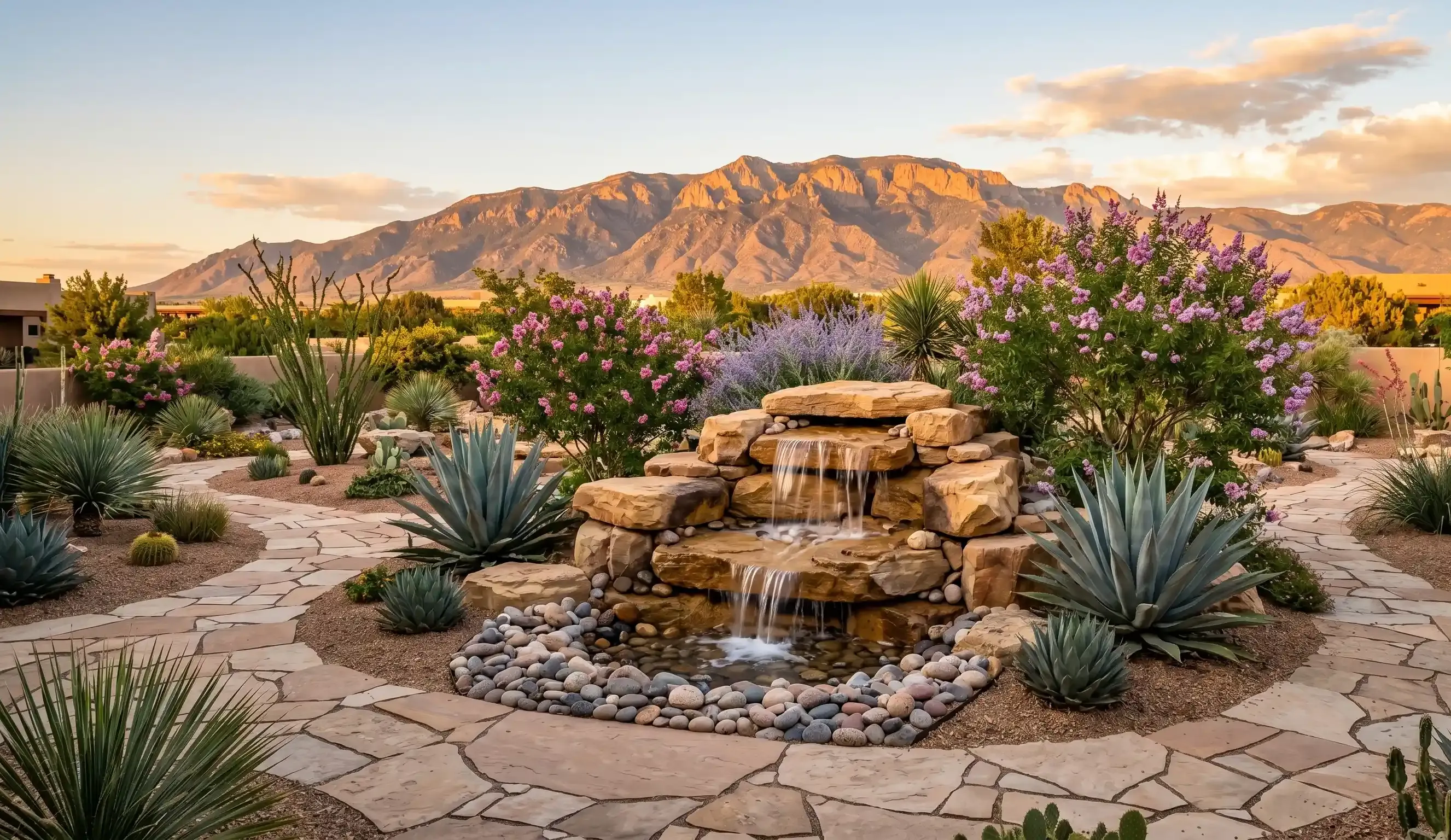 Desert Water Feature