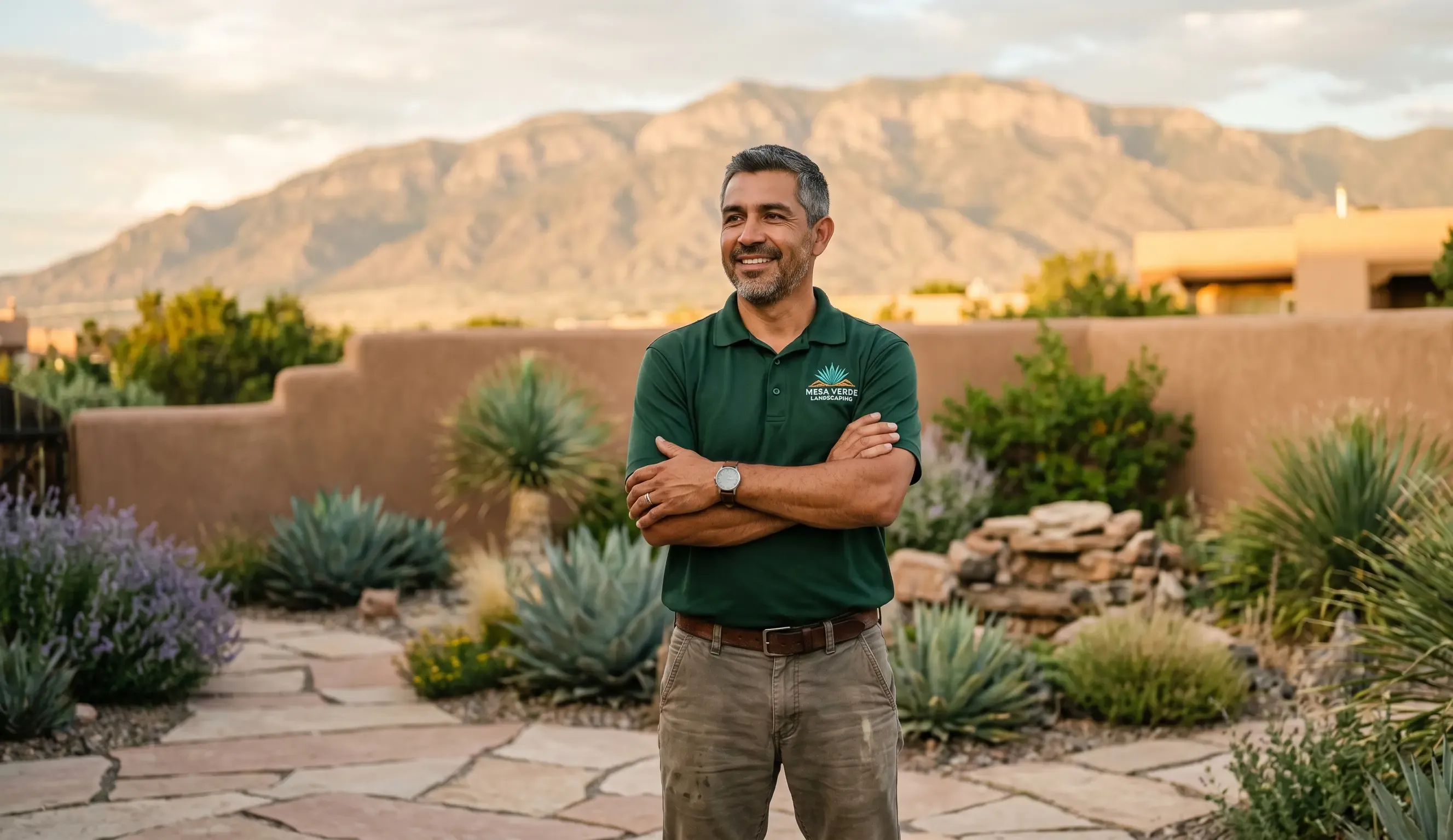 Mesa Verde Landscaping completed project in Albuquerque